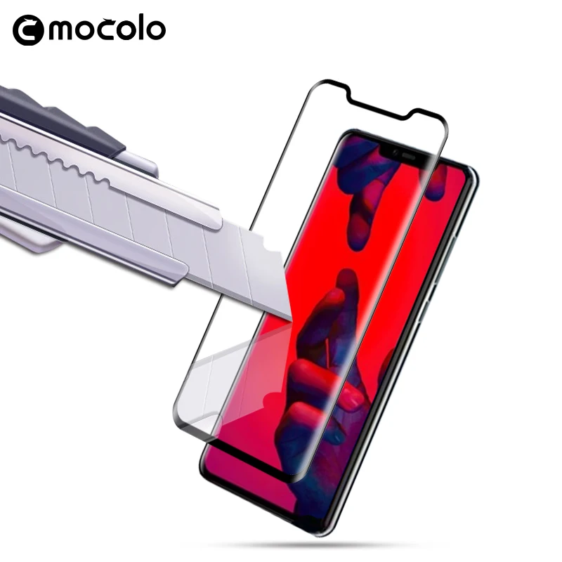 Изогнутое стекло Mocolo 3D премиум класса для Huawei mate 20 Pro стеклянная пленка полная