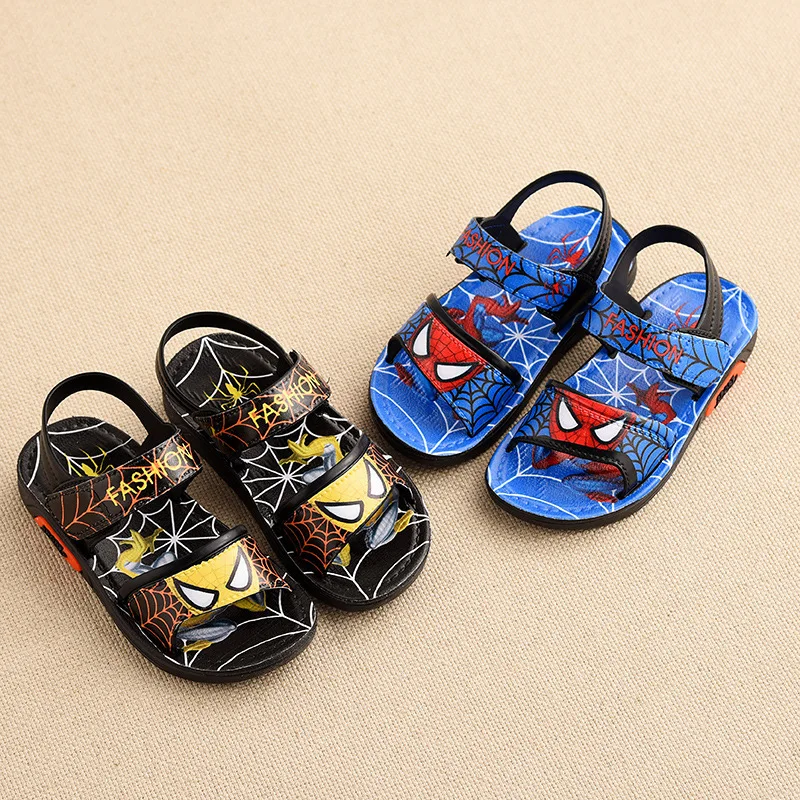 Новые детские сандалии Волшебная наклейка детская обувь с мягкой подошвой
