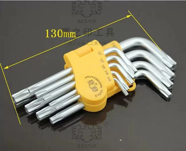 9 шт. ключи torx T10 T15 T20 T25 T27 T30 T40 T45 T50 NO.94208 бесплатная доставка|wrench set|torx wrench settorx |