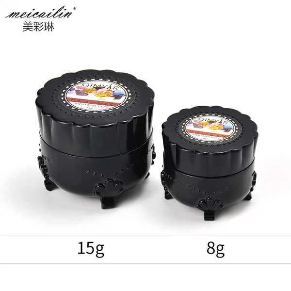 Профессиональный Super Sticky 8g/15g UV гель ногтей стразами клей кристалл клеи светодиодный прозрачный лак ногти ремесла Декор Инструменты - Цвет: 15g per jar