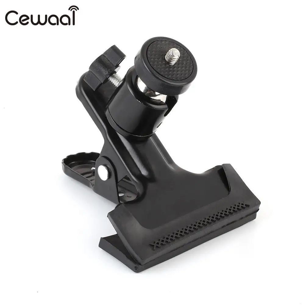 Black Camera Clamp Clip Outdoors Mount Tripod Portable Premium | Электроника