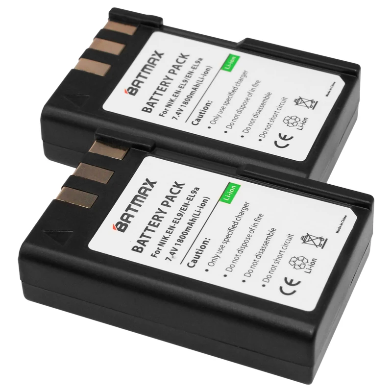 2 шт. литий-ионные аккумуляторы 1800 мАч | Электроника