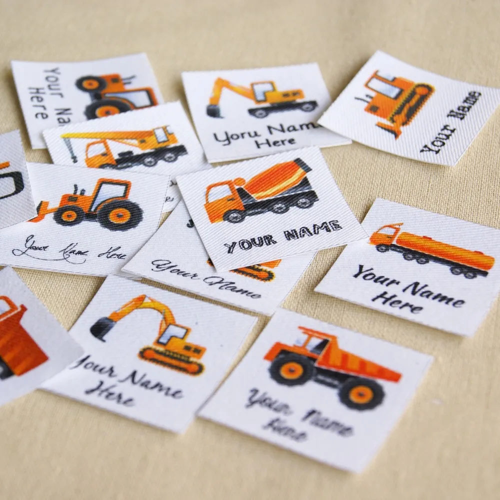 96 шт. этикетки с логотипом на заказ/брендовые Персонализированные Бирки именем
