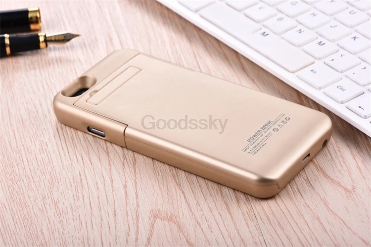 Чехол для зарядки аккумулятора 5000 мАч для iPhone 6, 6S Plus, 6G, внешний аккумулятор, чехол для зарядки s, зарядное устройство, задняя крышка с держателем