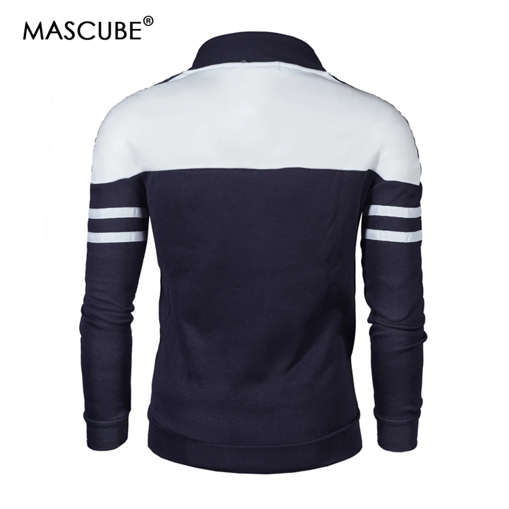 MASCUBE новая трендовая белая мужская куртка Veste Homme 2018 Мужская Модная приталенная на