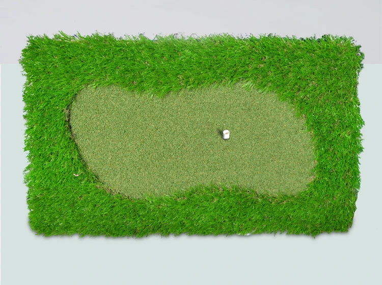 MINI Green Golf Mat 65x38cm Training Hitting Pad Practice Rubber Tee Holder golf putting mat indooroutdoor Backyard | Спорт и