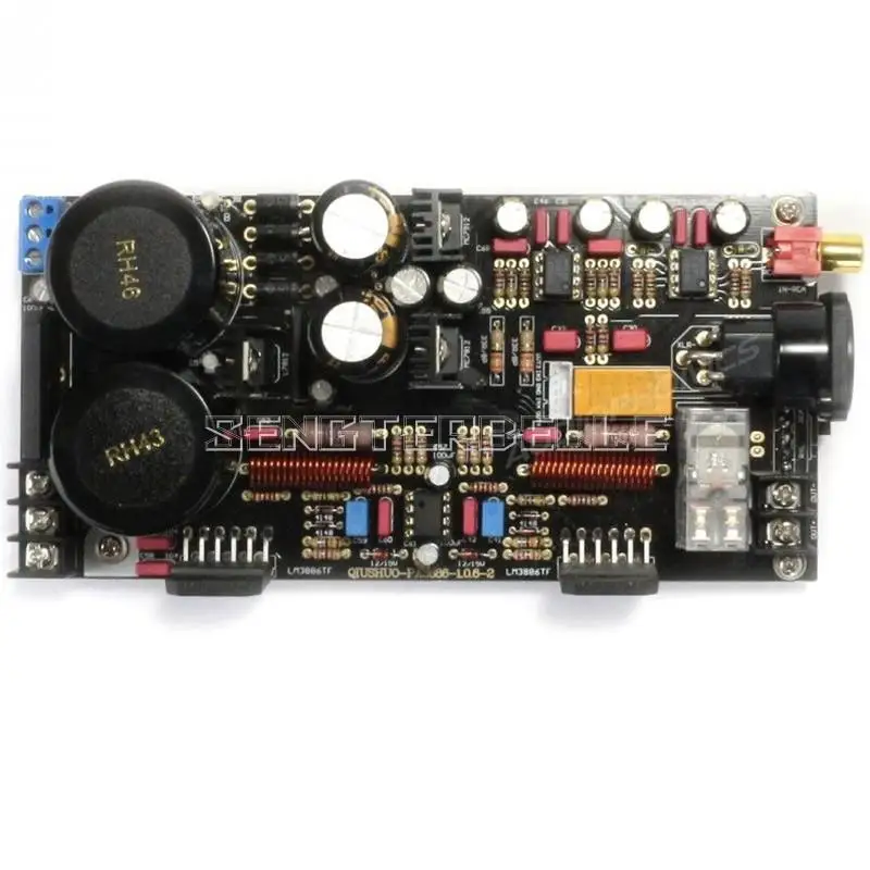 LM3886 полностью сбалансированная Плата усилителя мощности 120 Вт + HiFi стерео