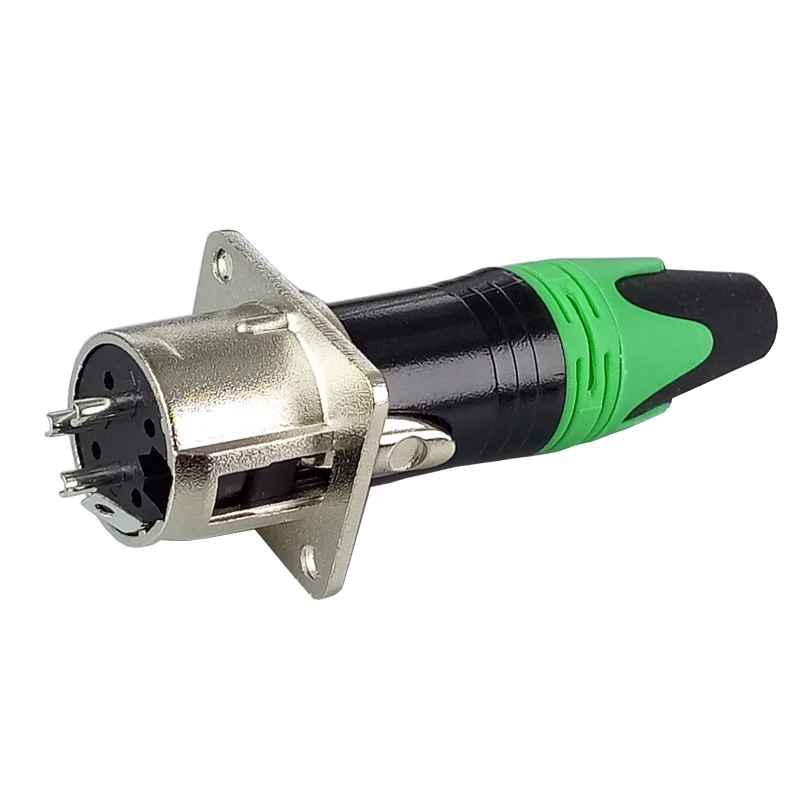 2 комплекта/4 шт 3 Pin XLR разъем в комплекте штекер Панель Крепление Шасси + гнездо