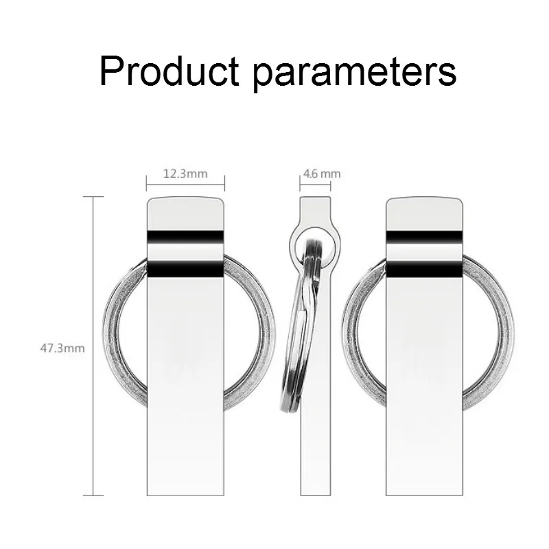 USB флеш-накопитель с логотипом на заказ металлический флэш-накопитель 16 ГБ 32 64 8 4