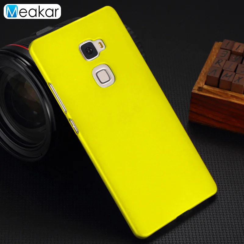 yellow Матовый пластиковый чехол для huawei mate S, чехол для huawei mate S, двойной CRR-UL00, CRR-L09, чехол для телефона - Цвет: yellow