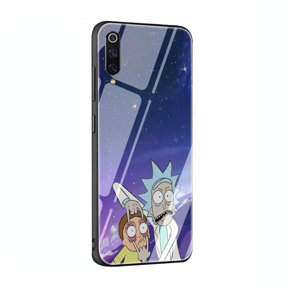 Забавный чехол из закаленного стекла Rick And marty для Xiaomi 8 Lite A1 A2 9 Redmi Note 5 6 7 Pro 6A 4X F1 - Цвет: G4