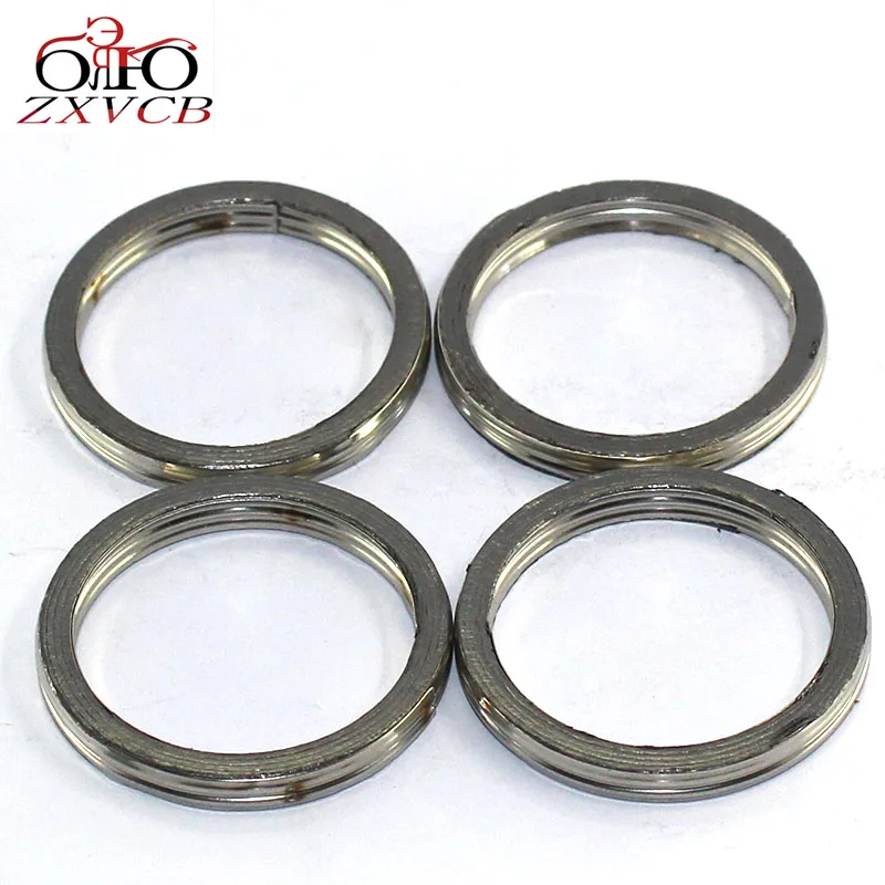 4 шт. для SUZUKI GS1200 SS 2001-2002/Z 2001 GSF1200/A/S/SA GSF1200 Z K5 2005 V W X Y K1 K2 K3 K4 k5 Прокладка выхлопной