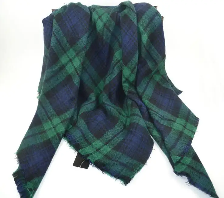 Модный женский мягкий теплый шарф зимний с кружевной печатью красные шарфы