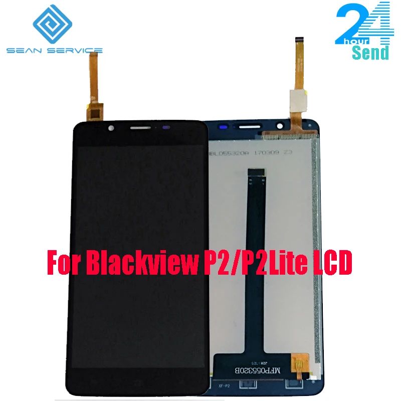 Оригинальный ЖК дисплей для Blackview P2/P2 Lite + кодирующий преобразователь сенсорного