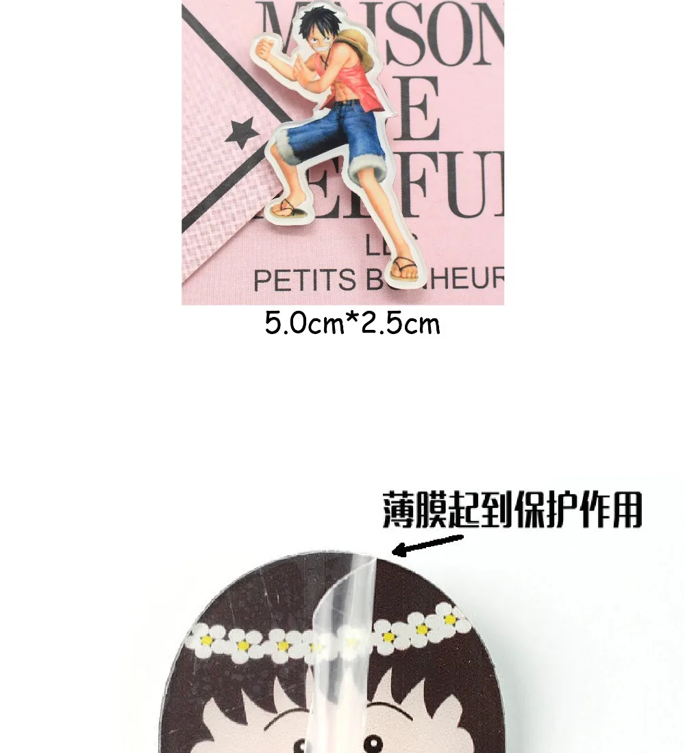 1 шт. прекрасный один кусок мультфильм акриловые аксессуары Мода брошка мультфильм значок булавка воротник брошь, ювелирный подарок, ткань для домашних животных, Z33