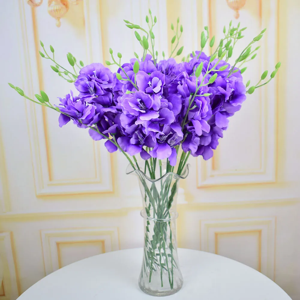 Шелковая бабочка искусственные цветы для дома и свадьбы|pink fake flowers|artificial flowersorchid