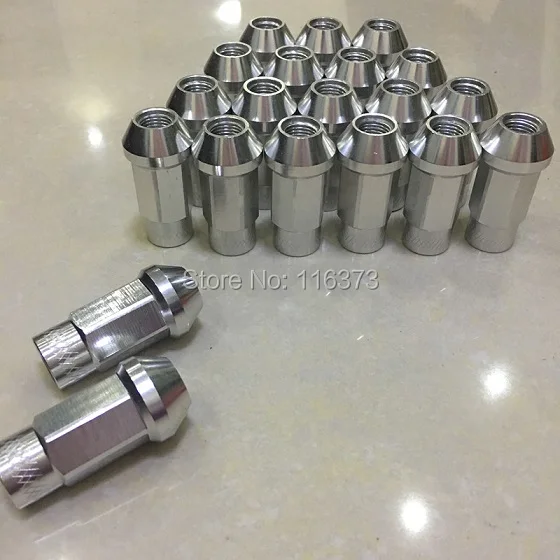 

Light Weight 7075 Aluminum M12x1.5 Wheel rim lug nut For 1984-1994 Mercury Topaz extended length open end