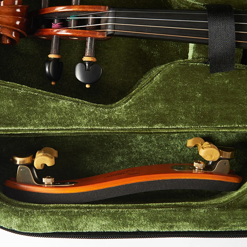 Gratuito de Oxford Preto Pleuche прямоугольник High end Caixa Do Violino 4/4 Вт/гигрометр Caso