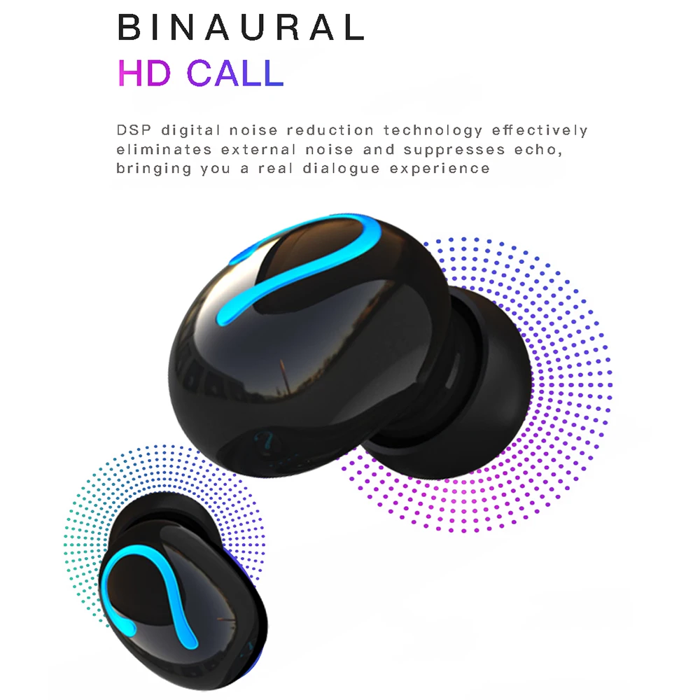 Последние Q33 Bluetooth наушники 5 0 TWS беспроводные вкладыши Blutooth гарнитура спортивные
