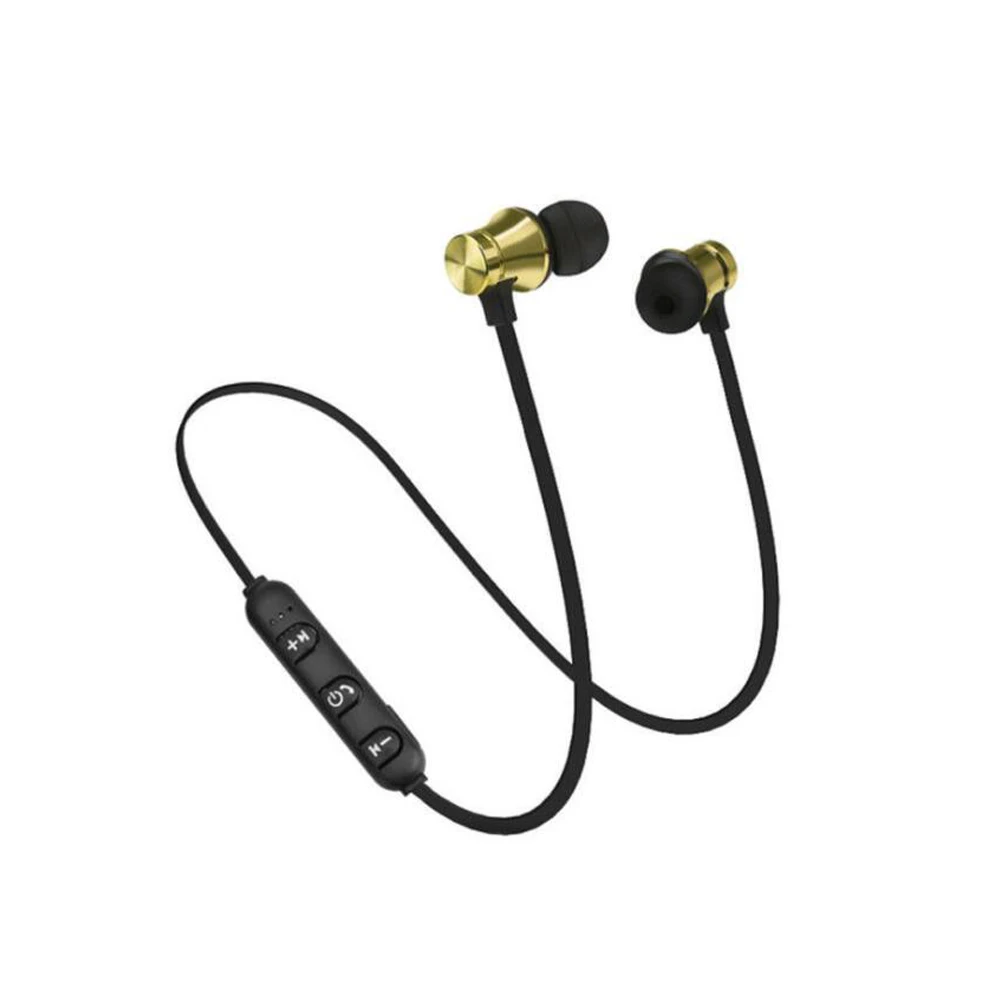 Магнитные музыкальные bluetooth наушники XT11 Спортивная Беспроводная гарнитура для