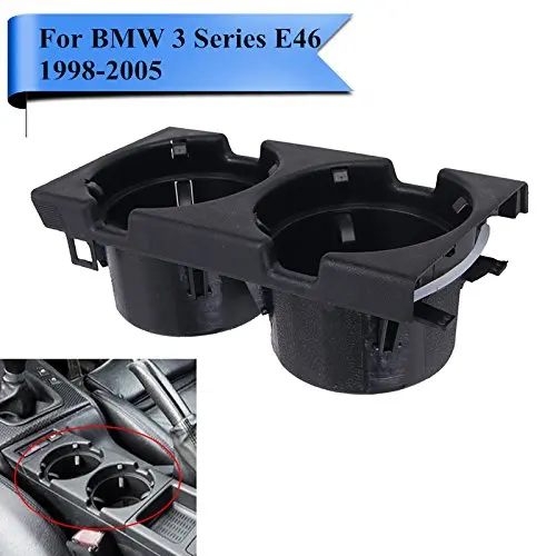 

Brand New High Quality Black Plastic Drink Cup Holder For BMW 3 Series E46 1998-2006