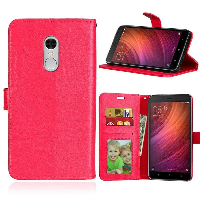 Чехол-книжка для Xiaomi Redmi Note 4/Redmi 4X из искусственной кожи в стиле ретро