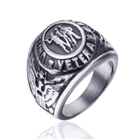 men stainless steel ring usn navy commemorate wholesale jewelry