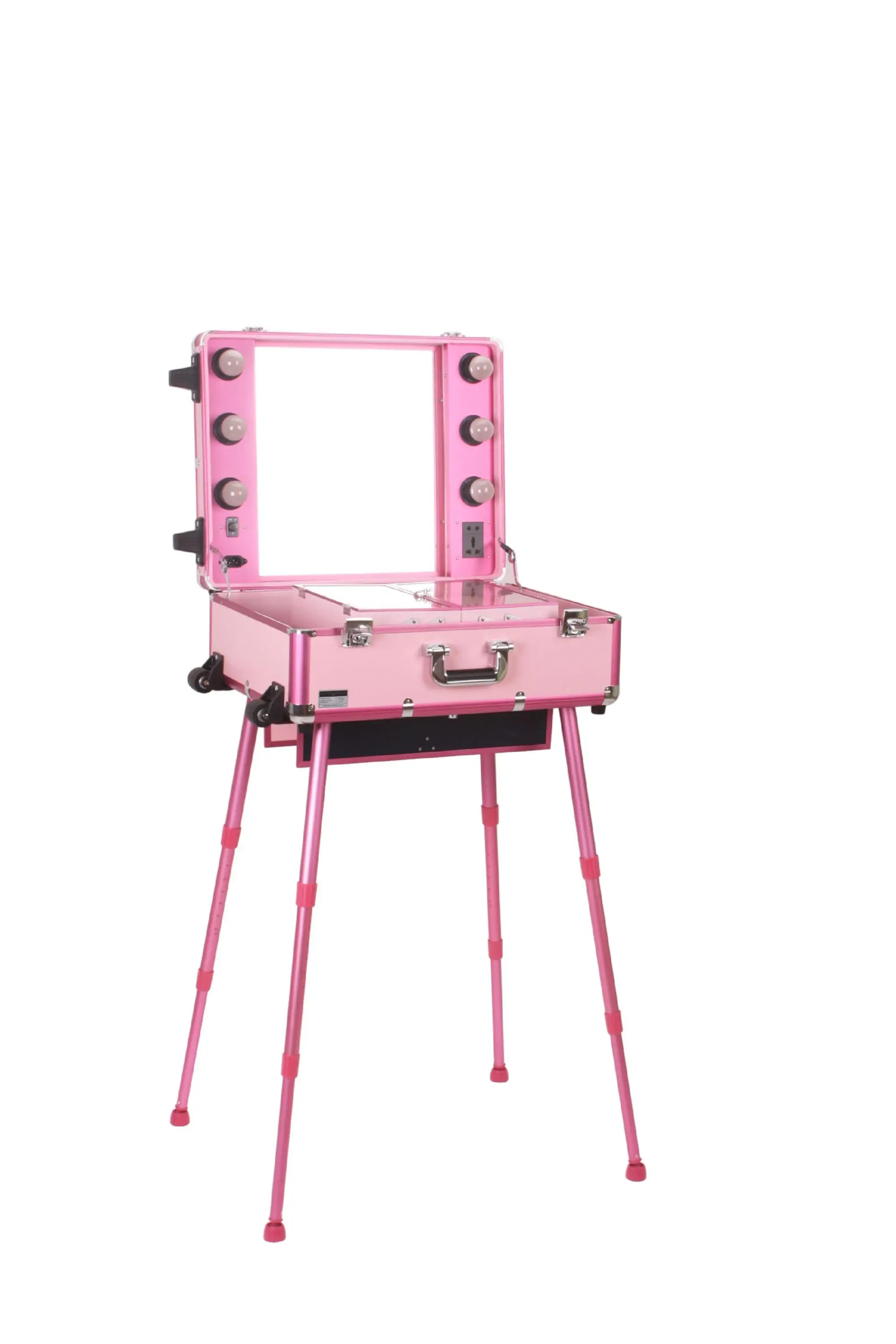Косметический Чехол Rolling Studio для визажиста с 6x40 Вт лампочкой регулируемое