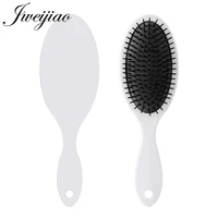 jweijiao personalized custom photo salon massage comb woman tangle scalp shower wet detangle hair brush salon hair styling tools