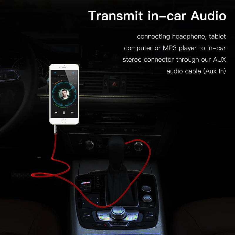 Vention Flat Aux Cable 3.5mm jack Male to 90 Degree Right Angle Audio for iPhone Car Stereo Headphone Speaker Laptop |