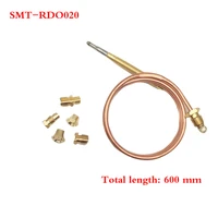 earth star 1 set 600mm gas furnace universal thermocouple set m6x0 75 with five nut replacement thermocouple