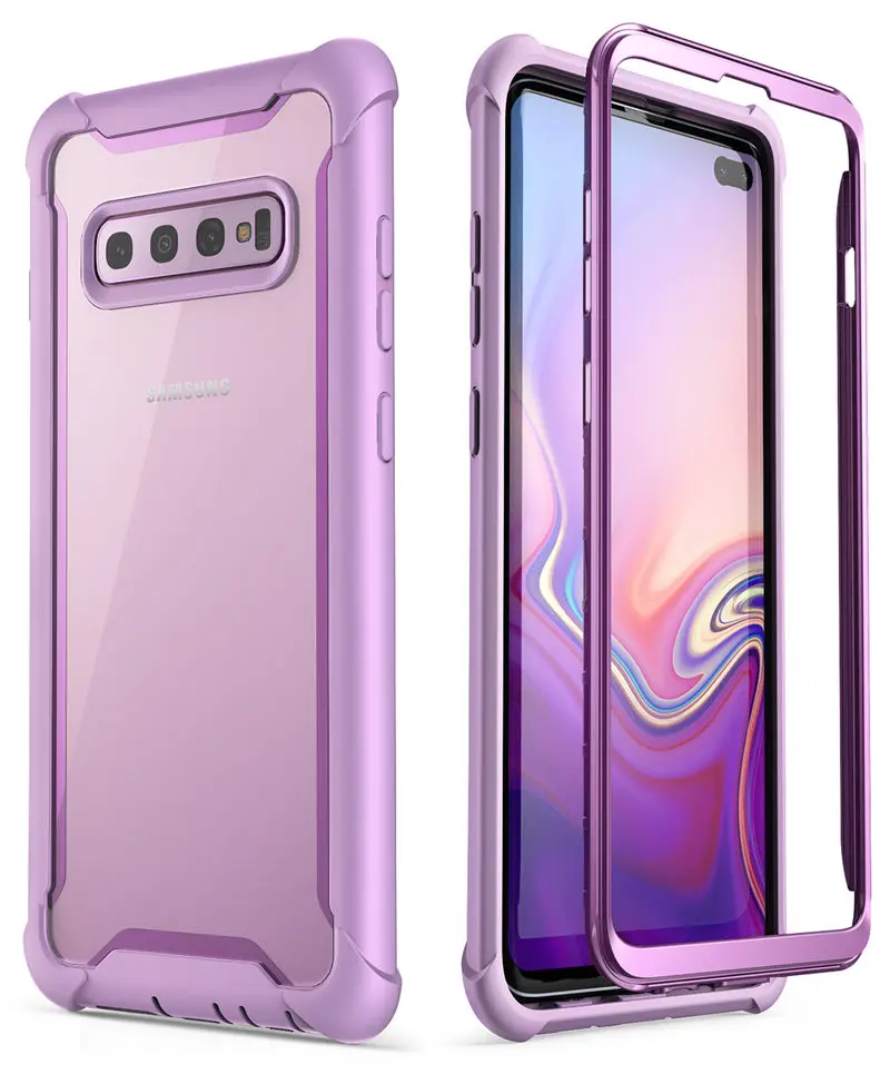 Для samsung S10 Plus чехол 6,4 Ares прочный Чехол на весь корпус со встроенной защитной пленкой [не совместим с датчиком отпечатков пальцев]