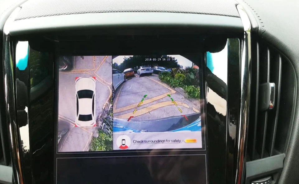 Smartour Автоматическая панорамная камера заднего вида, 360 градусов, парковочная система, автомобильная камера, круглая камера ночного видения, обратная камера De Recul