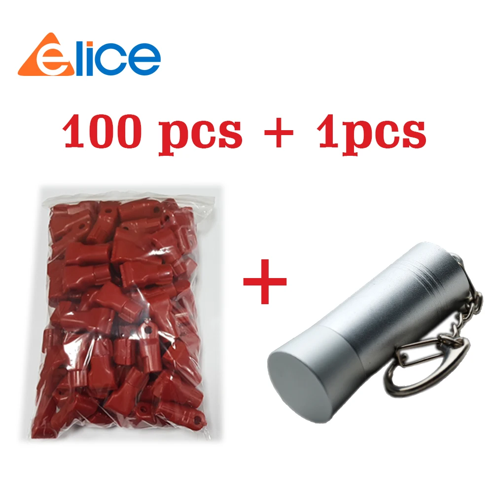 Promotion active (100+1) PCS Anti-Theft Magnetic Security Euro Stop lock +Mini Detacher Force 5000gs -Elice | Безопасность и