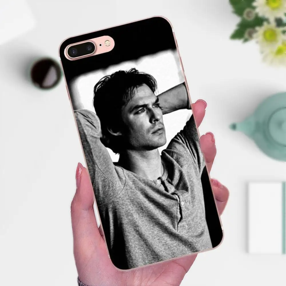Дневники вампира Мягкий ТПУ сотовый телефон для Huawei P7 Honor 4C 5A 5C 5X 6 6C 6A 6X 7 7X 8 9 V8 V10 Y3II
