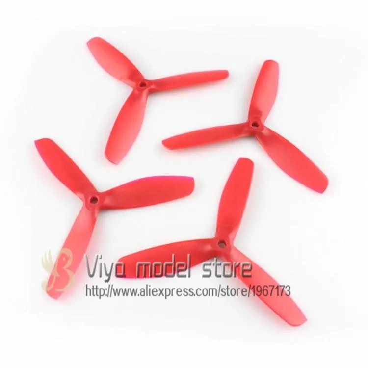 8 пар GEMFAN GF5050BN N стекловолокно + нейлон винт мультиротора 3 лезвия для FPV мини Дрон