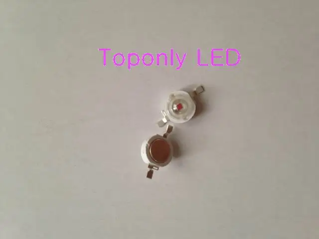 Высокое качество 1 Вт эпилeds чипы глубокий красный цвет led излучающие диоды 650 660nm