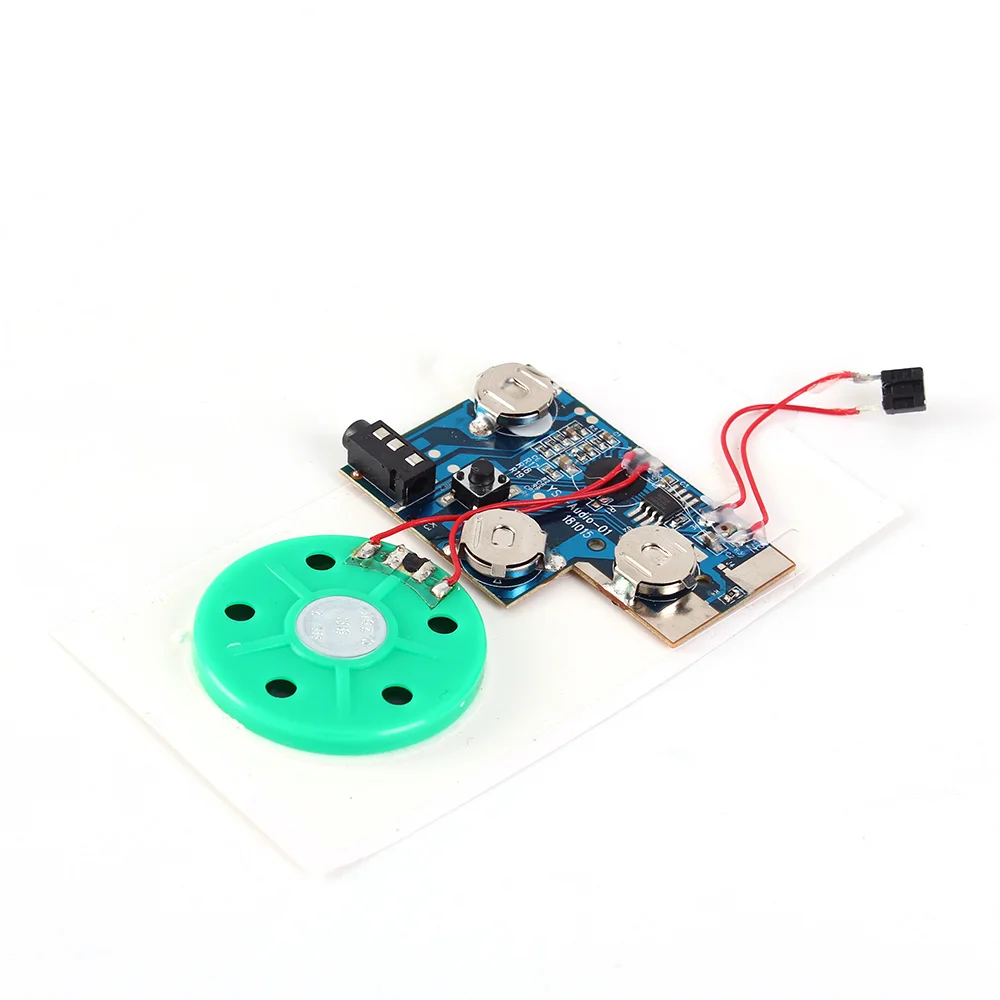 Button Version Записываемый голосовой модуль 120S звук музыка подарок поздравительный светильник карта управления IC Голосовая музыка говорящий модуль рекордера - Цвет: Button Version