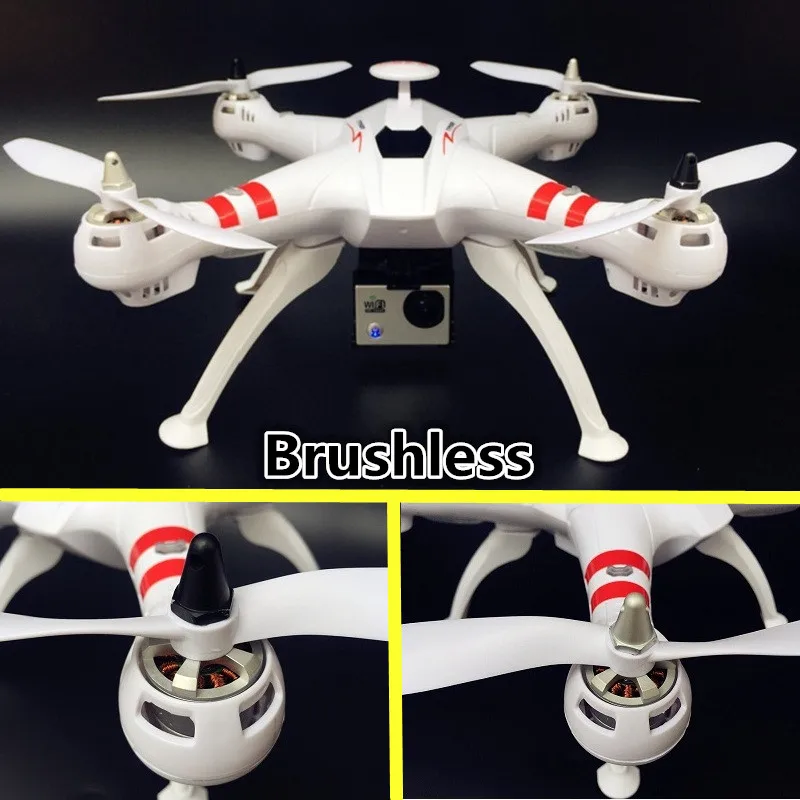 Bayangtoys x16 gps Racing Радиоуправляемый Дрон бесщеточный Дроны с FPV Wi-Fi Камера HD 1080 P 12Mp RC