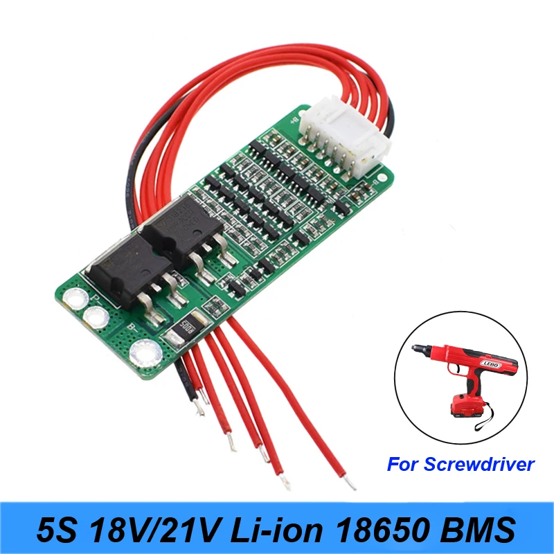 Высококачественная Φ 15A Li Ion 5S 18650 Защитная плата зарядного устройства для