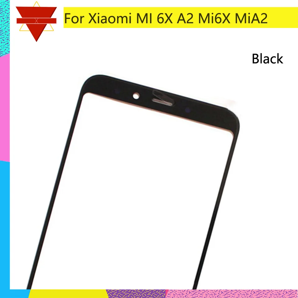 10 шт \ Лот Оригинал mi 6X передняя панель для Xiaomi A2 сенсорный экран ЖК-дисплей