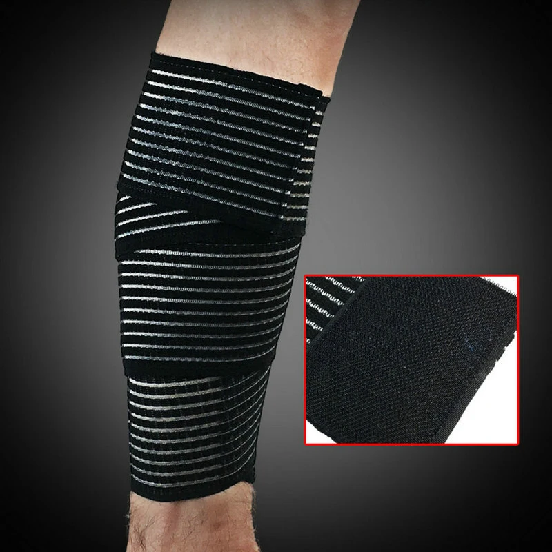 1 шт. эластичная регулируемая повязка Велоспорт Пеший Туризм щитки для голени