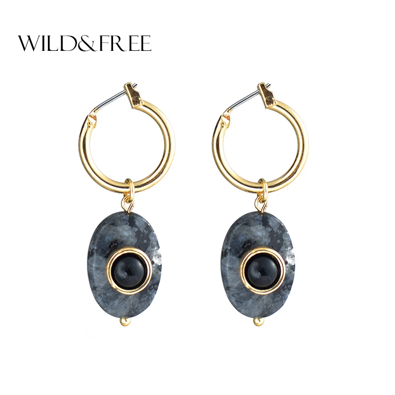 Wild & Free натуральный камень кулон браслет серьги кольца для женщин высокое