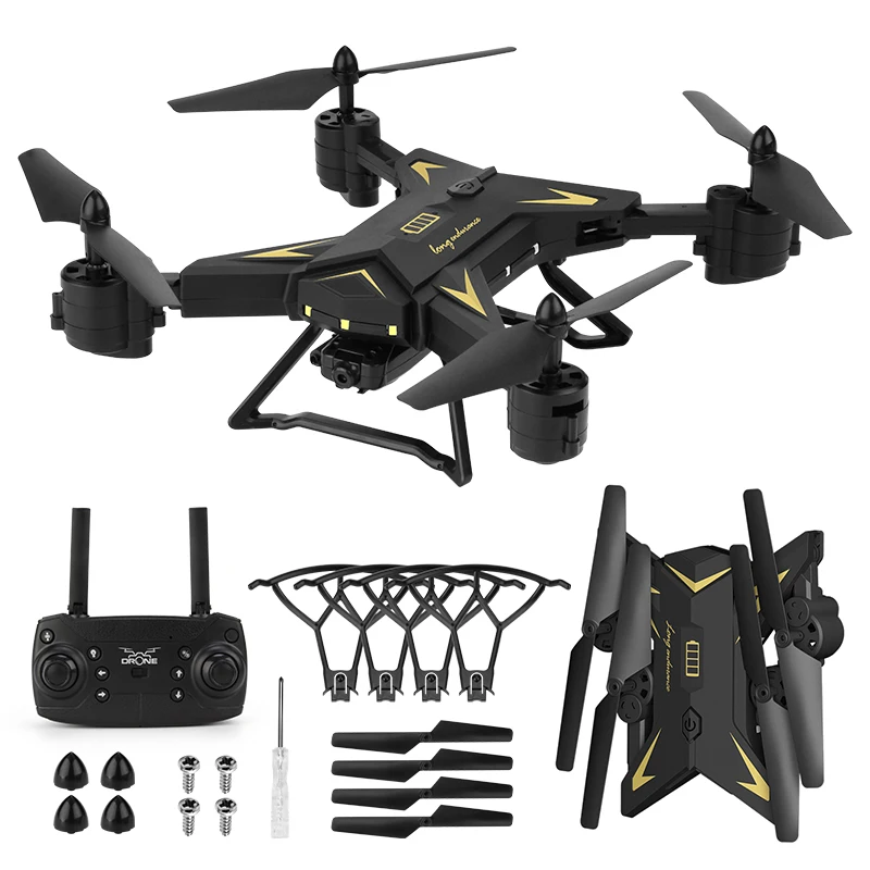 Радиоуправляемый Дрон Квадрокоптер Дроны с 1080P WIFI камерой HD WiFi FPV режим удержания