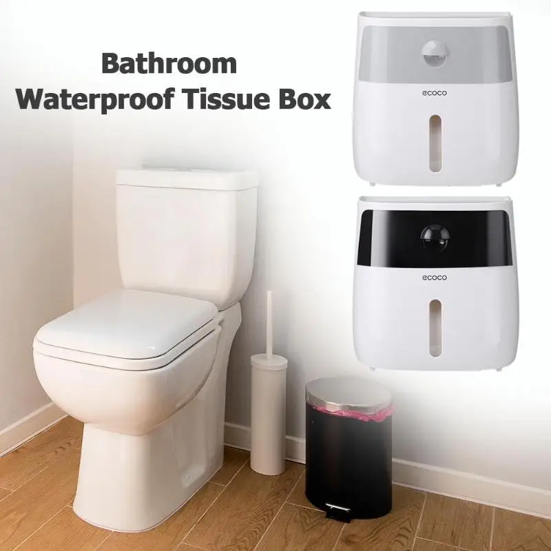 Ванная комната бумажный держатель для полотенец коробка хранения