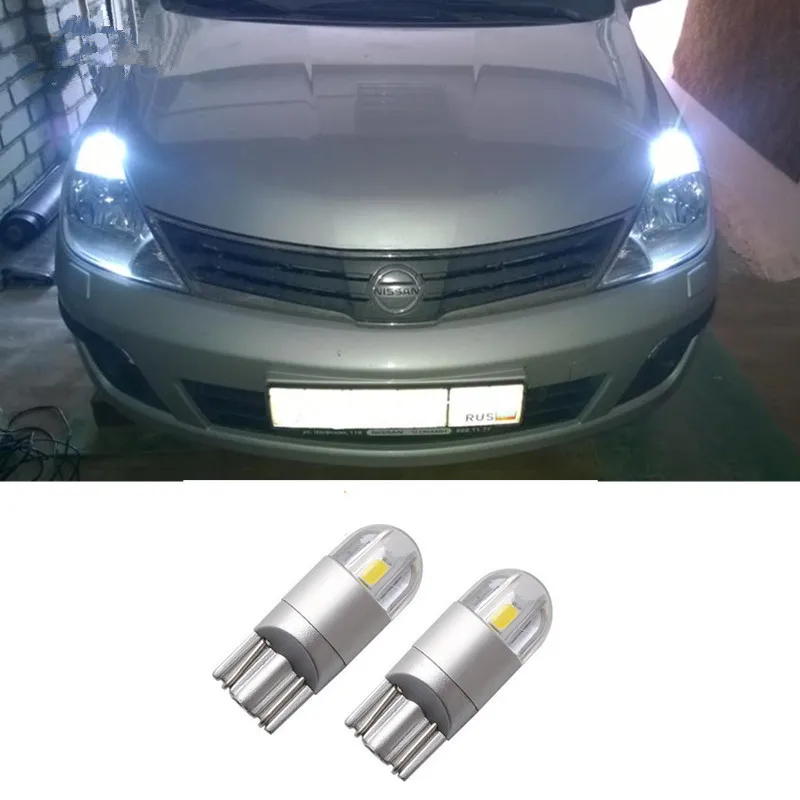 2 шт. Автомобильные светодиодные лампы T10 SMD W5W|Сигнальная лампа| |