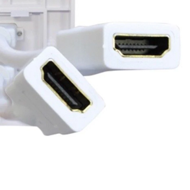 HDMI двойная Лицевая панель настенная розетка 2 порта для интегрированных