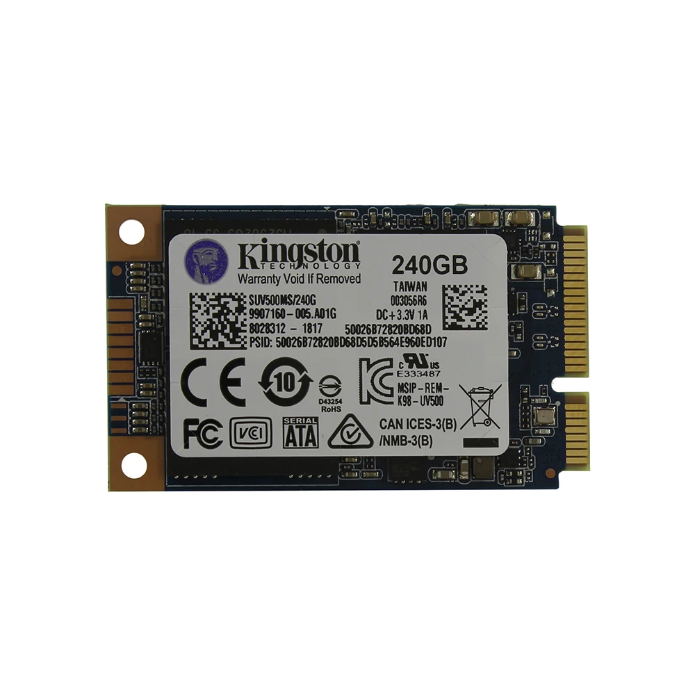 Внутренний жесткий диск SSD UV500 Kingston SUV500MS/240G 240ГБ|Внутренние твердотельные