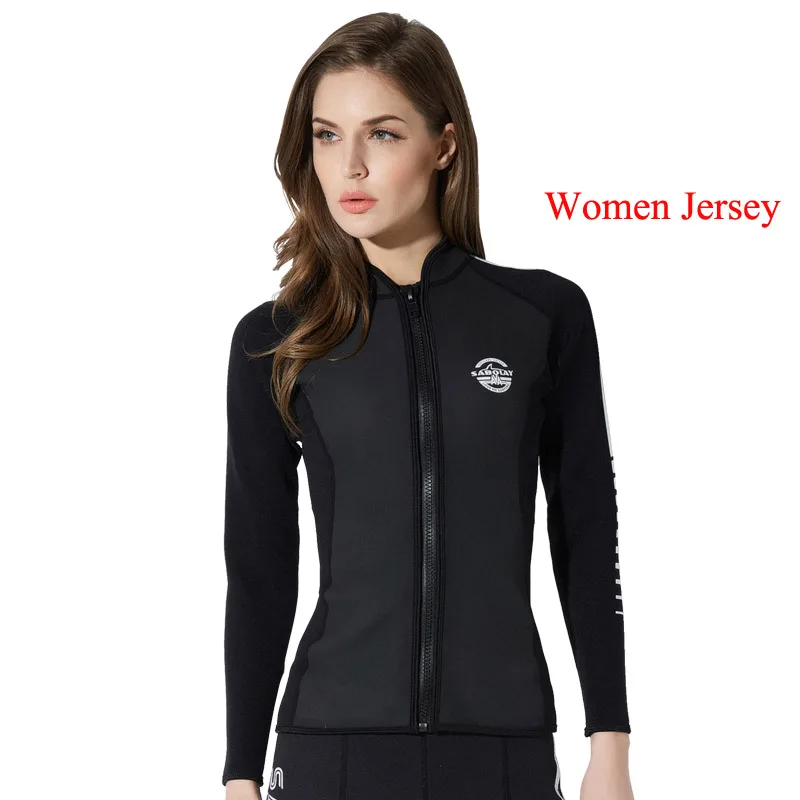 Women ONLY jacket Мужские и женские парные гидрокостюмы 2 мм неопрена Плавание костюм Гидромайки Скуба-Дайвинг подводное плавание серфинг костюм Плавание ming - Цвет: Women ONLY jacket