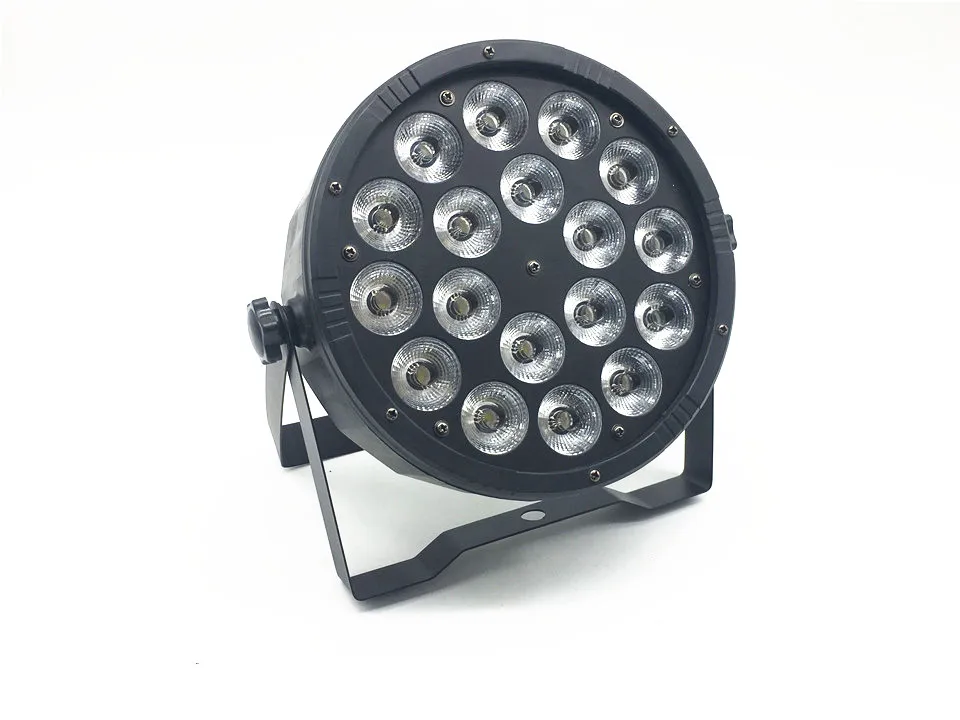 20 unids/lote nueva 18x12 W rgbw 4 в 1 16 poco DJ освещение DMX512 4/8CH DMX KTV led par | Лампы и